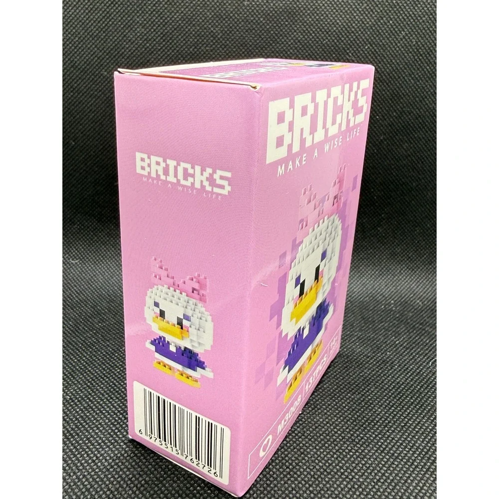 Bricks Make A Wise Life Daisy Duck Micro Building Block Set M3008 137pcs